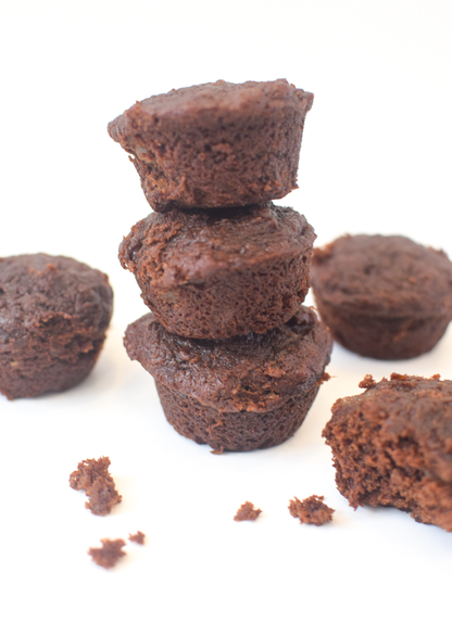 Date Sweetened Brownie Bites- Sugar-Free!