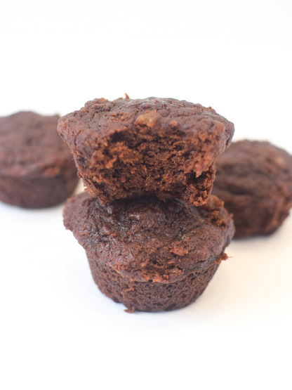 Date Sweetened Brownie Bites- Sugar-Free!